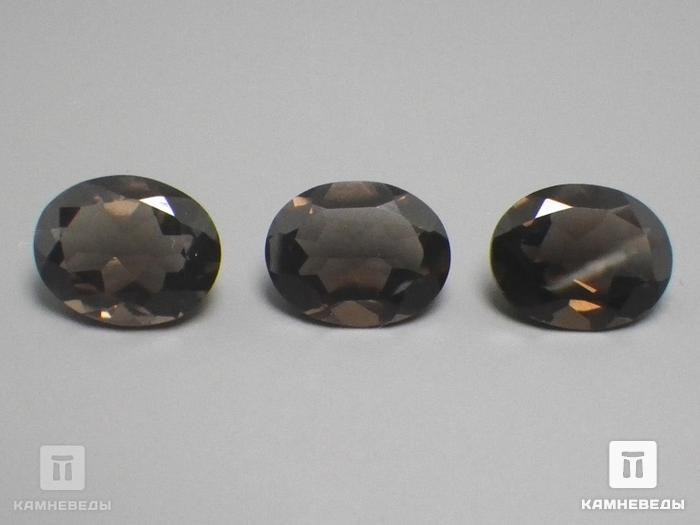 Раухтопаз (дымчатый кварц), огранка 10х8х5 мм (2,1 ct), 9-41, фото 3