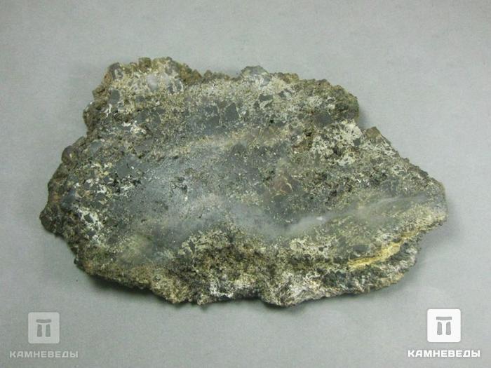 Импактит из метеоритного кратера Пучеж-Катунская астроблема, 12х8,1х1,5 см, 10-285/6, фото 2