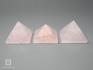 Пирамида из розового кварца, 3,3х3,3х2 см, 20-14/2, фото 4