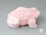 Лягушка из розового кварца, 4,8х3,8х2,4 см, 23-8, фото 2