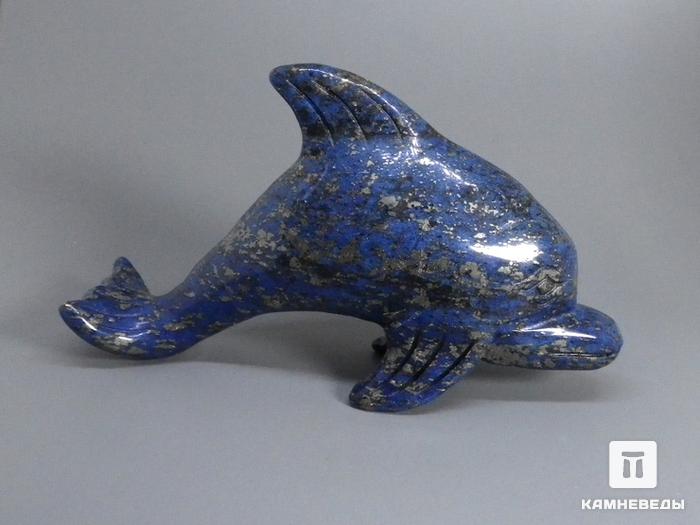 Дельфин из дюмортьерита, 23-139, фото 1