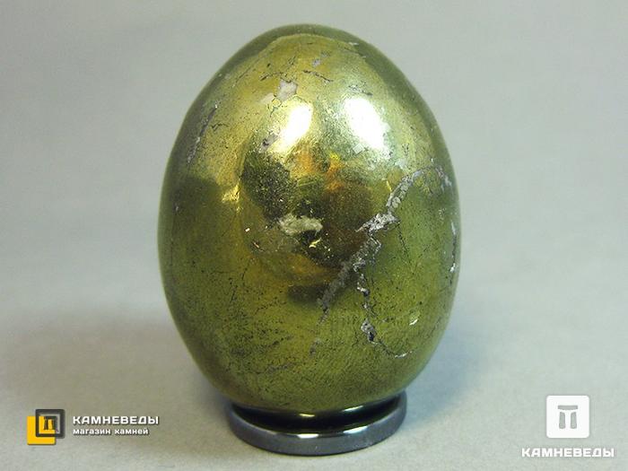 Яйцо из халькопирита, 4х3 см, 22-30/1, фото 1