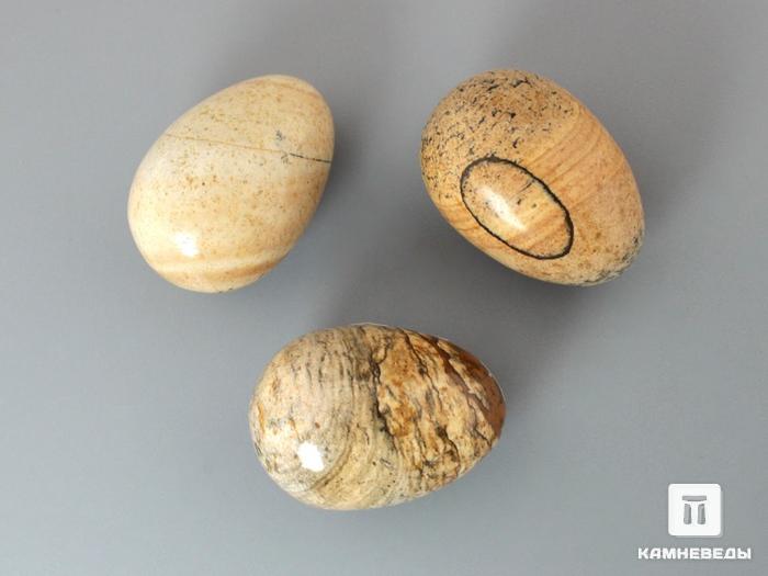 Яйцо из яшмы песочной, 2,5 см, 22-32, фото 1