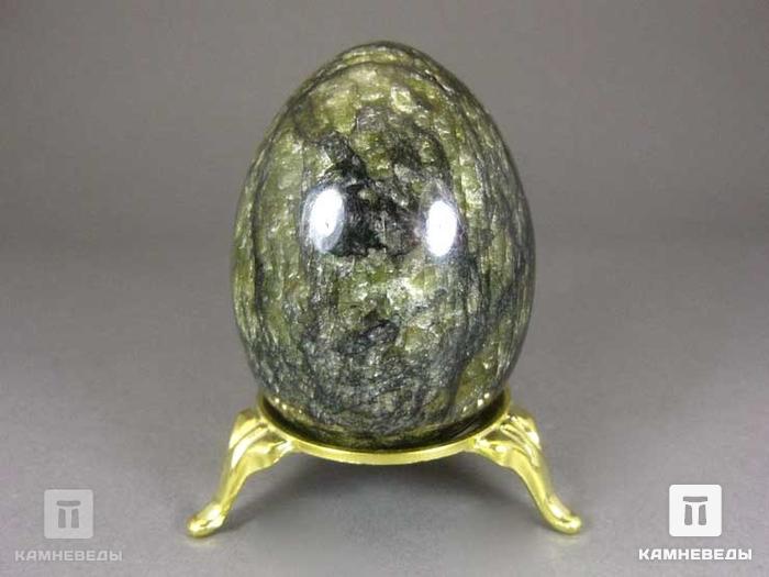 Яйцо из форстерита (оливина), 6,5х4,7 см, 22-70/1, фото 2