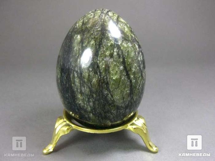 Яйцо из форстерита (оливина), 6,5х4,7 см, 22-70/1, фото 3