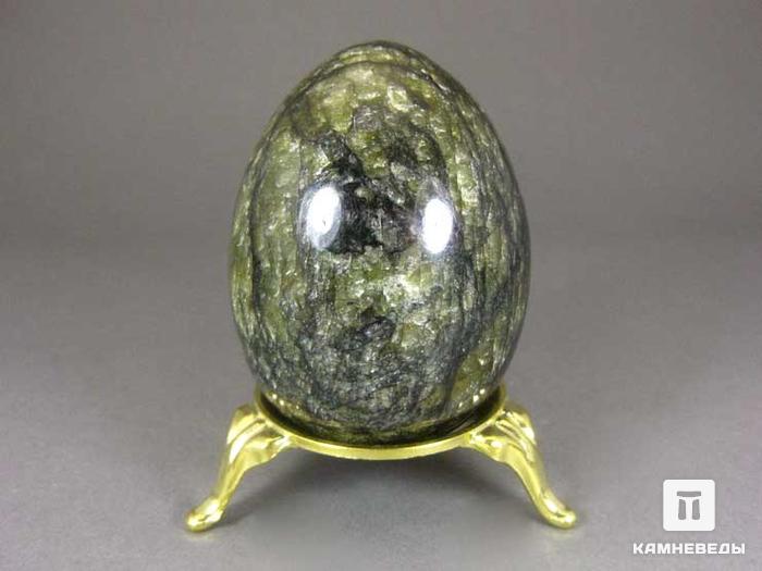 Яйцо из форстерита (оливина), 6,5х4,7 см, 22-70/1, фото 1