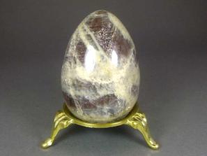 Олигоклаз. Яйцо из олигоклаза с эффектом солнечного камня, 6х4,2 см
