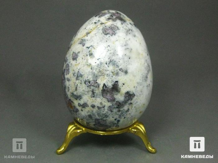 Яйцо из шпинели с клиногумитом, 7,6х5,7 см, 22-79, фото 3