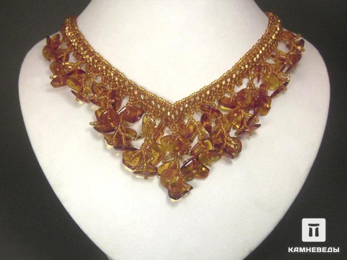 Ожерелье с подвесками из янтаря, 46-88/48, фото 1