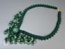 Ожерелье с натуральным камнем зеленый кварц, 46-88/18, фото 3