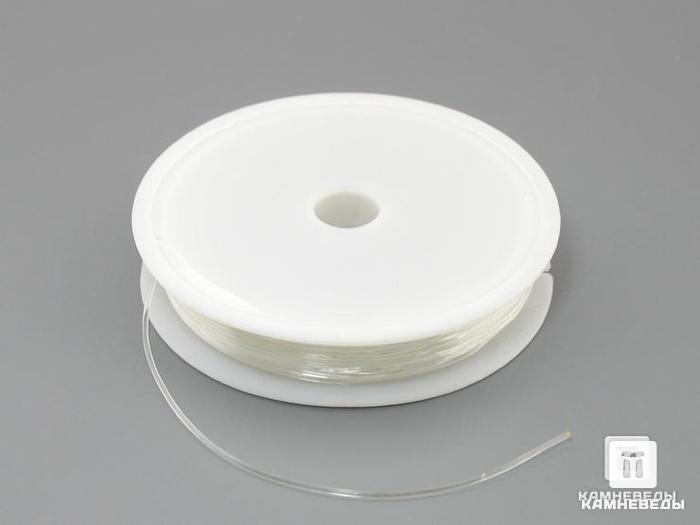 Фурнитура резинка силиконовая для создания украшений, диаметр 1 мм, 14-11/1, фото 1