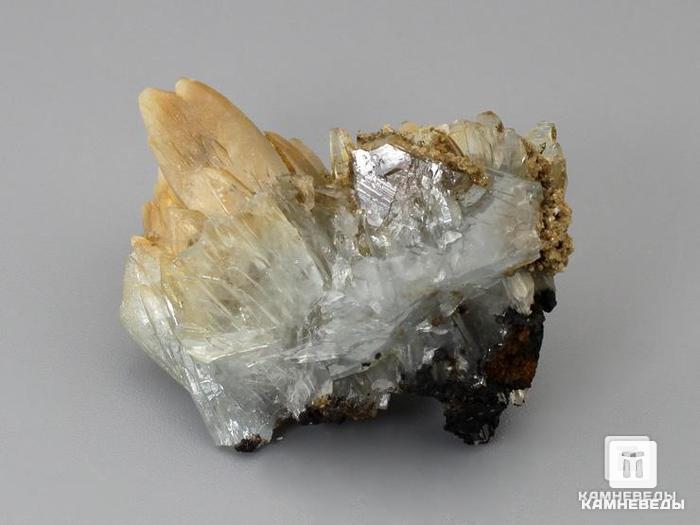 Барит, расщепленный кристалл 5х4,1х2,5 см, 10-51/15, фото 1