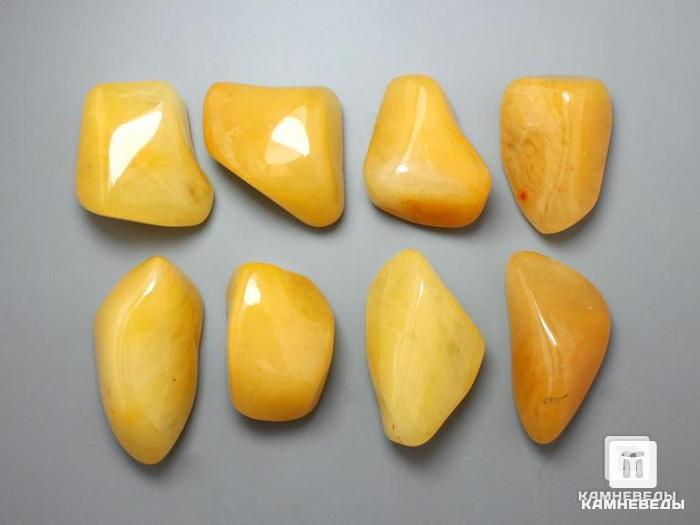 Халцедон желтый, галтовка 2,5-3 см, 12-102/3, фото 1