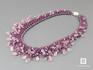 Ожерелье с розовым кварцем, 46-88/131, фото 2