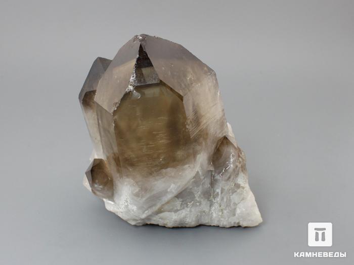 Раухтопаз (дымчатый кварц), сросток кристаллов 9х8,1х6,1 см, 10-100/76, фото 2