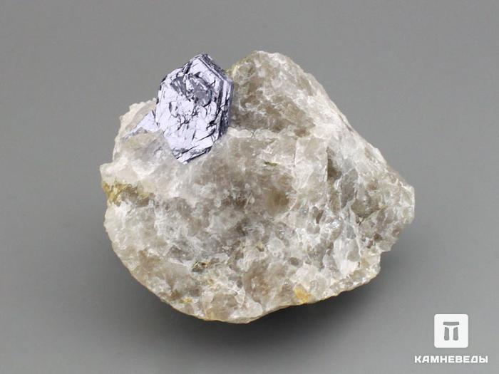 Молибденит, кристалл в кварце 7х5,8х5 см, 10-124/5, фото 2