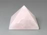 Пирамида из розового кварца, 5,1х5,1х3,1 см, 20-14/6, фото 2