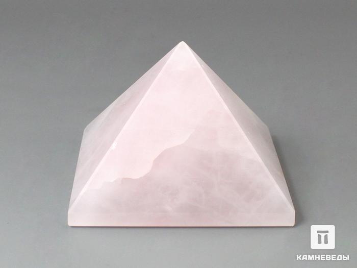 Пирамида из розового кварца, 5,1х5,1х3,1 см, 20-14/6, фото 2