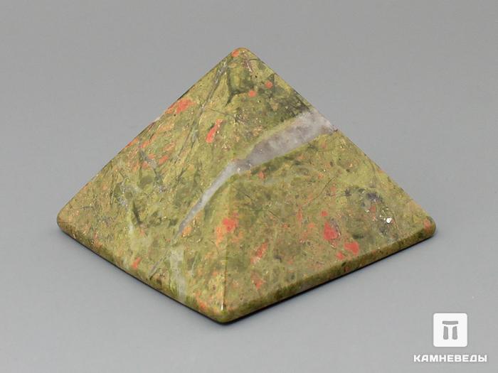 Пирамида из унакита, 5х5 см, 20-22, фото 1