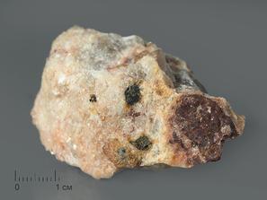 Гагаринит-(Y), Томсенолит, Криолит. Гагаринит-(Y) с томсенолитом и криолитом, 5,2х3,4х2,1 см