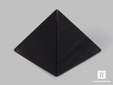 Обсидиан. Пирамида из обсидиана, 6х6х4,4 см