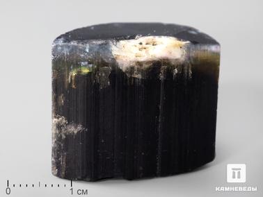 Турмалин, Верделит (зелёный турмалин), Индиголит. Турмалин полихромный, кристалл 2,7х2,2х1,9 см