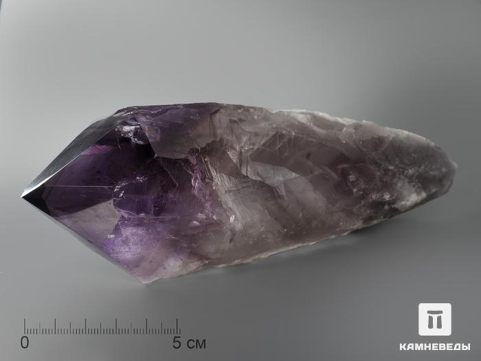 Аметист, приполированный кристалл 19х6х4,5 см, 1373, фото 1