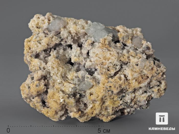 Топаз, кристаллы в породе 6,9х5,6х4,7 см, 10-30/21, фото 1