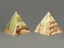 Пирамида из мраморного оникса, 7,5х7,5 см, 20-53/1, фото 2