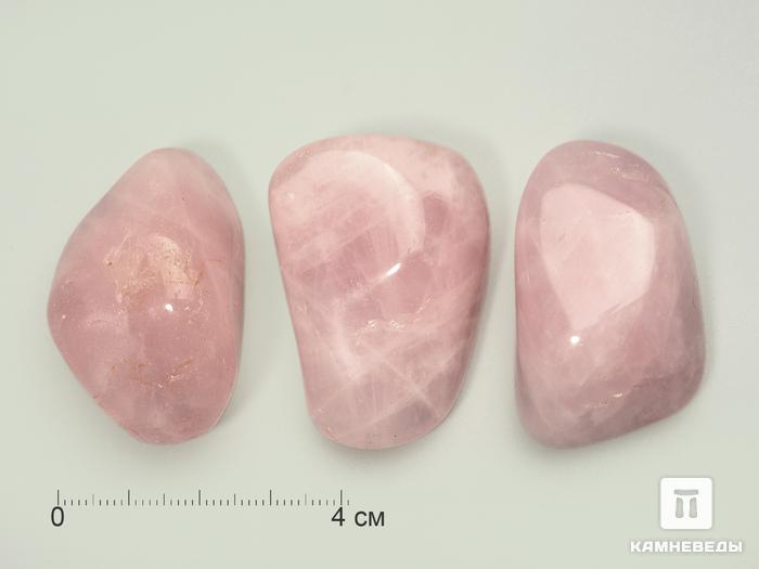 Розовый кварц, крупная галтовка 4-6 см (35-40 г), 5572, фото 2