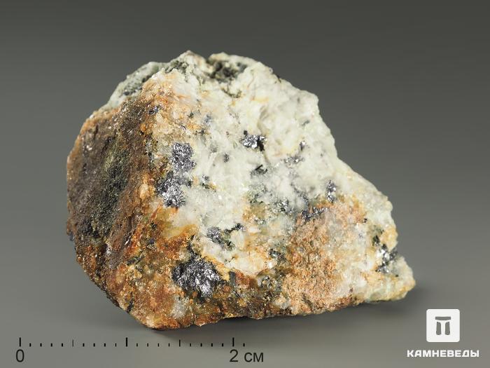 Молибденит, 3,3х2,6х2,3 см, 5793, фото 1