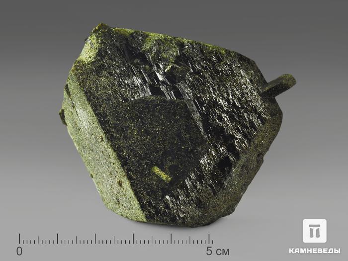Эпидот, кристалл 6,7х6,6х3,2 см, 6135, фото 1