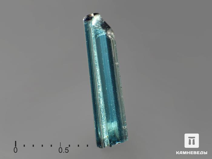 Турмалин (индиголит), кристалл 1,7х0,3 см, 9449, фото 5