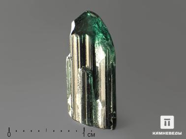 Турмалин, Индиголит. Турмалин (индиголит), кристалл 1,5х0,6 см