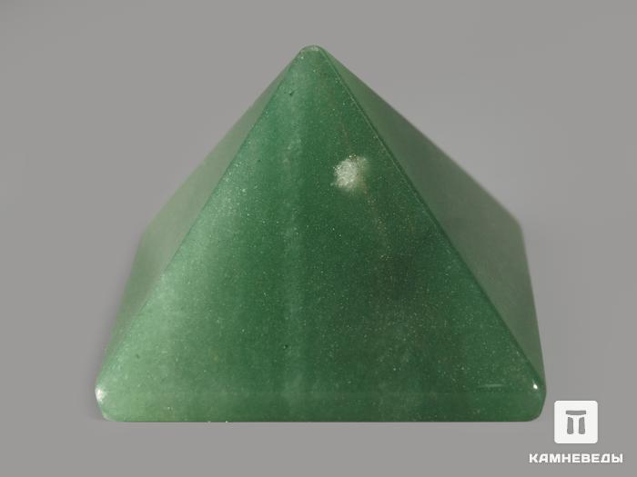 Пирамида из зелёного авантюрина 4х4 см, 20-19, фото 2