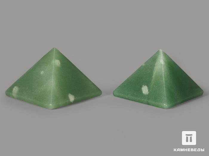Пирамида из зелёного авантюрина 4х4 см, 20-19, фото 3