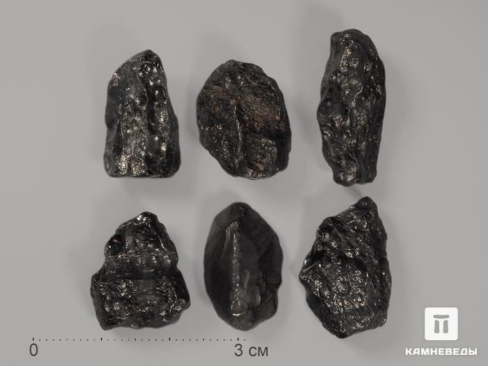 Индошинит, тектит 1,5-2,5 см (2-3 г), 10306, фото 1