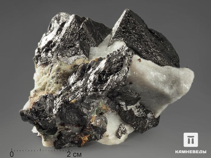 Магнетит, сросток кристаллов 6,5х4,5х3 см, 11401, фото 1