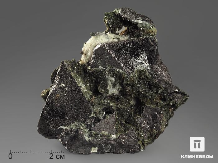 Магнетит, сросток кристаллов 7,4х6,1х3,7 см, 11411, фото 1