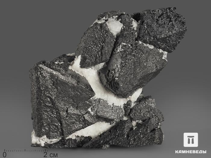 Магнетит, сросток кристаллов 9,7х7,3х4,2 см, 10-189/11, фото 1