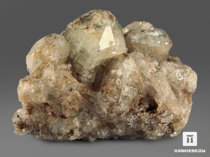Топаз, сросток кристаллов 4,5-5,5 см, 11523, фото 2