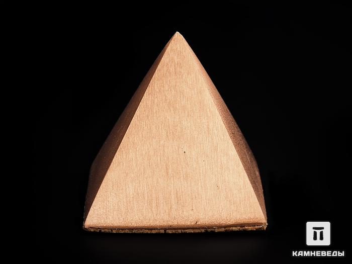 Пирамида из самородной меди, 3,7х3,7х3,7 см, 14067, фото 2