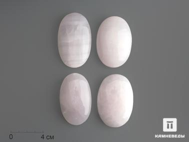 Манганокальцит. Манганокальцит, полированная галька 6,5-7 см