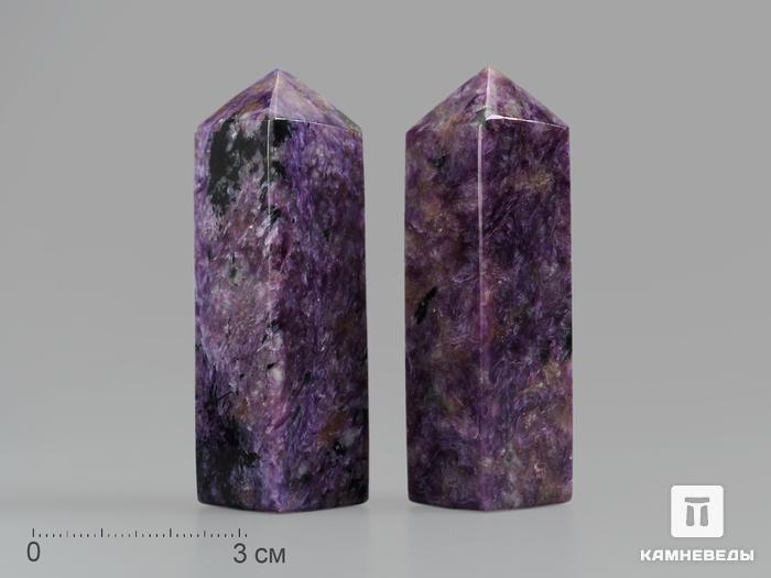 Чароит в форме кристалла, 7х2 см, 12727, фото 1