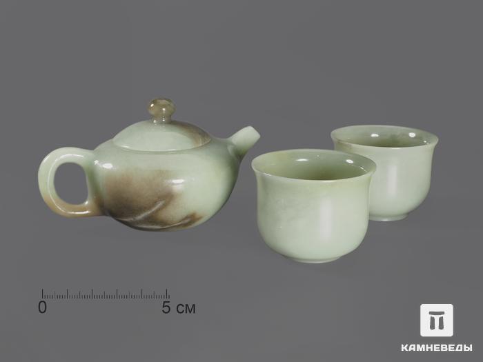 Чайный набор из нефрита, 16191, фото 1