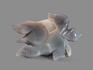 Черепаха из агата с жеодой, 12х8,5х2,3 см, 16104, фото 2
