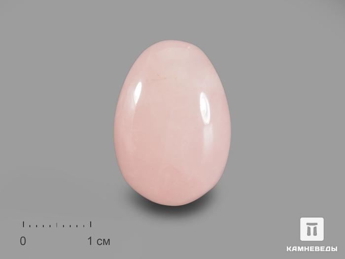 Яйцо из розового кварца, 2,5х1,8 см, 22-39, фото 1