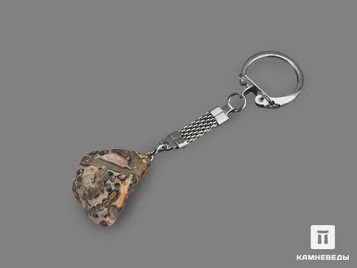 Брелок для ключей из яшмы леопардовой, 60-17, фото 1