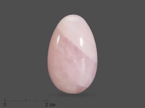 Яйцо из розового кварца, 4х2,5 см