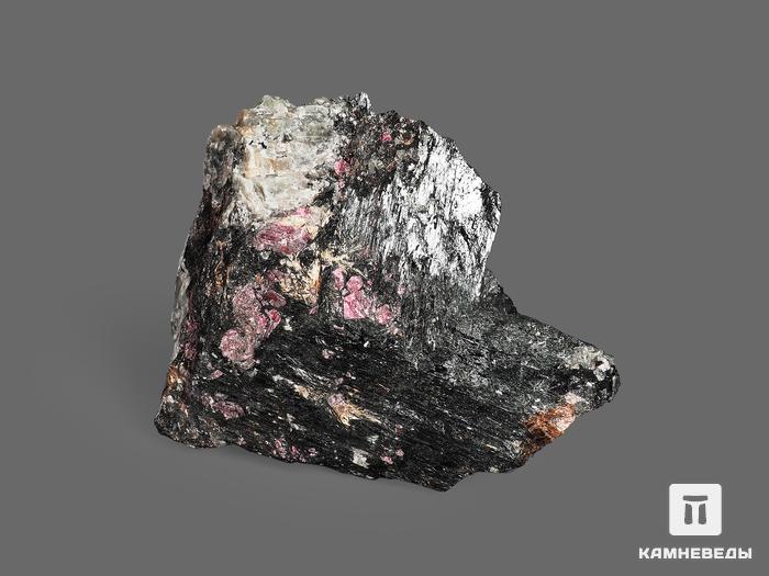 Эгирин с эвдиалитом, сросток кристаллов 11,3х10х5 см, 18093, фото 2